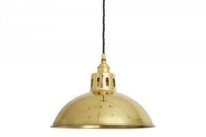 Paris Vintage Brass Pendant Light Brass & Moroccan Pendants Great Lighting UK Ltd