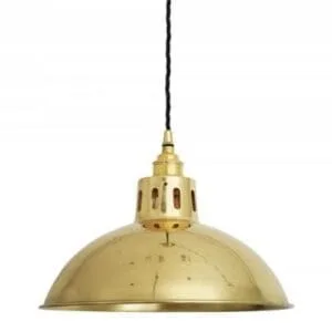 Paris Vintage Brass Pendant Light Brass and Moroccan Pendants Great Lighting UK Ltd