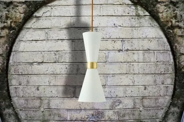 Cairo Mid Century Cone Pendant Light Bedroom Pendant Lights Great Lighting UK Ltd