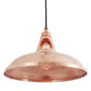 Minsk Copper Pendant Light Industrial Pendant Lights Great Lighting UK Ltd