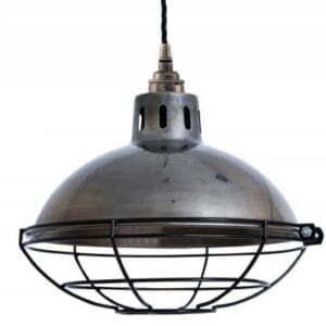 Chester Cage Lamp Pendant Light Industrial Pendant Lights Great Lighting UK Ltd