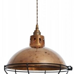 Chester Cage Lamp Pendant Light Industrial Pendant Lights Great Lighting UK Ltd