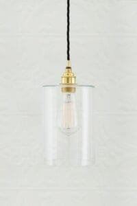 Dalat Pendant Light With Glass Lamp Shade Glass & Globe Lights Great Lighting UK Ltd