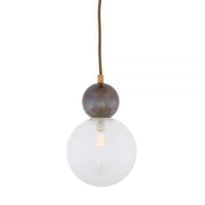 Helena Glass Ball Pendant Glass & Globe Lights Great Lighting UK Ltd