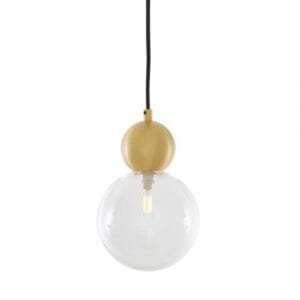 Helena Glass Ball Pendant Glass & Globe Lights Great Lighting UK Ltd