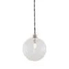 Madlin Small Glass Globe Pendant Light 15cm Glass and Globe Lights Great Lighting UK Ltd
