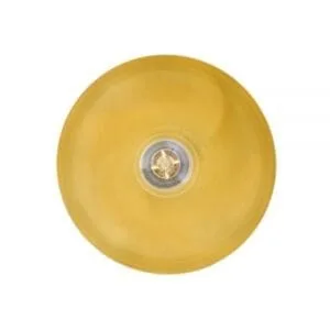 Avon Small 20cm Dome Pendant with Brass Interior Bedroom Pendant Lights Great Lighting UK Ltd