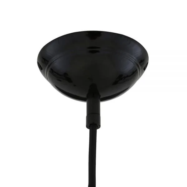 Prague Metal Dome Pendant Light 53cm Industrial Pendant Lights Great Lighting UK Ltd