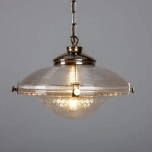 Ozark Victorian Vintage Glass Pendant Light 33cm Bedroom Pendant Lights Great Lighting UK Ltd