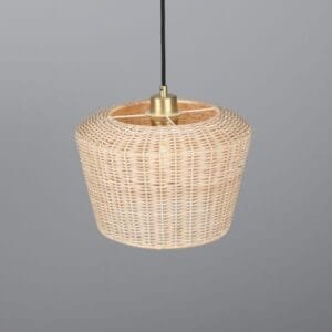 Manila Large Rattan Pendant Light 30cm Rattan & Rafia Lighting Collection Great Lighting UK Ltd