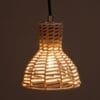 Malta Small Rattan Pendant Light 15cm Rattan & Rafia Lighting Collection Great Lighting UK Ltd