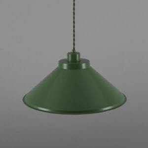 Rio Coloured Brass Pendant Light 38cm Kitchen Ceilings Lights Great Lighting UK Ltd