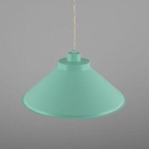 Rio Coloured Brass Pendant Light 38cm Kitchen Ceilings Lights Great Lighting UK Ltd