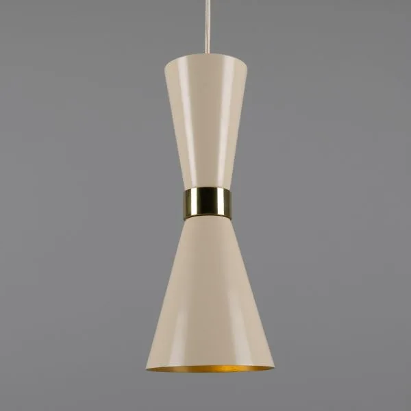 Cairo Coloured Cone Pendant Light - 8 Colours Bedroom Pendant Lights Great Lighting UK Ltd