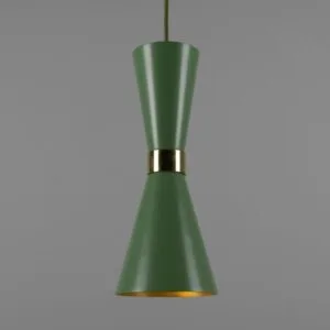 Cairo Coloured Cone Pendant Light - 8 Colours Bedroom Pendant Lights Great Lighting UK Ltd