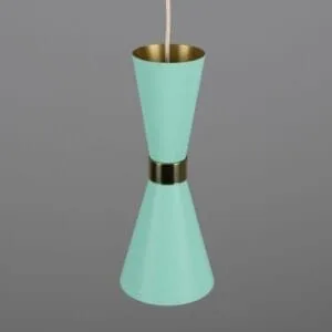 Cairo Coloured Cone Pendant Light - 8 Colours Bedroom Pendant Lights Great Lighting UK Ltd