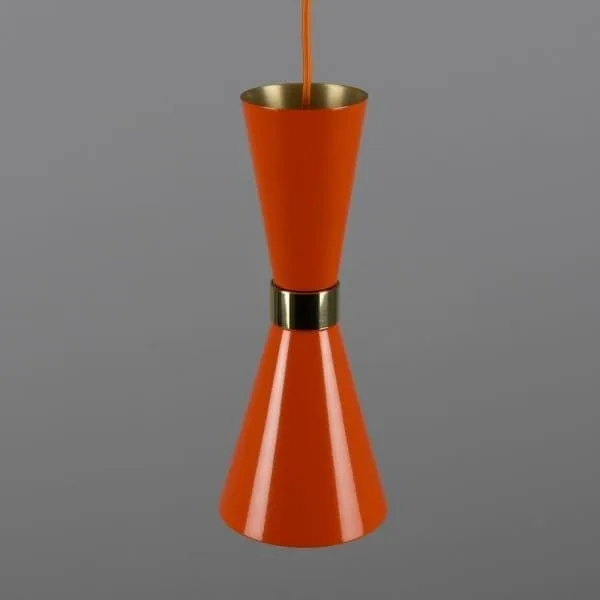 Cairo Coloured Cone Pendant Light - 8 Colours Bedroom Pendant Lights Great Lighting UK Ltd