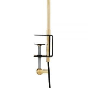 Baku Brass Table Lamp with Desk Clamp Table Lamps Great Lighting UK Ltd