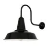 Hex Factory Industrial Wall Light Antique Brass Wall Lights Great Lighting UK Ltd