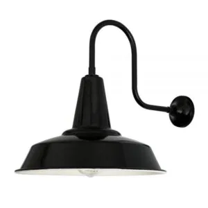 Hex Factory Industrial Wall Light Antique Brass Wall Lights Great Lighting UK Ltd