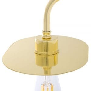 Kigoma Modern Wall Light Brass Wall Lights Great Lighting UK Ltd