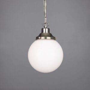 Yerevan Globe Pendant Light 20 cm Glass & Globe Lights Great Lighting UK Ltd