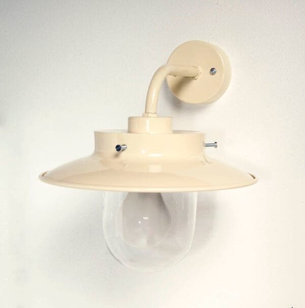 Burford Belfast Outdoor Wall Light IP44 - Choice of Colours Glass Outdoor Wall Lights Great Lighting UK Ltd