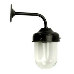 Stable / Barn Outdoor Wall Light IP44 - Choice of Colours Glass Outdoor Wall Lights Great Lighting UK Ltd