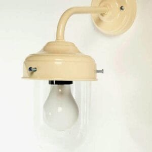 Stable / Barn Outdoor Wall Light IP44 - Choice of Colours Glass Outdoor Wall Lights Great Lighting UK Ltd