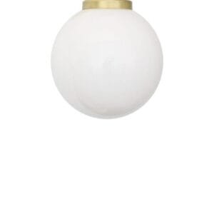 Small Opal Glass Globe Light Shade 14cm Glass Shades Great Lighting UK Ltd