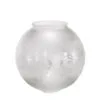 Frilled Victorian Globe Glass Lamp Shade Glass Shades Great Lighting UK Ltd