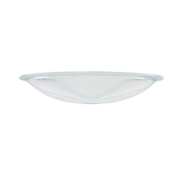 Holophane dish glass lamp shade