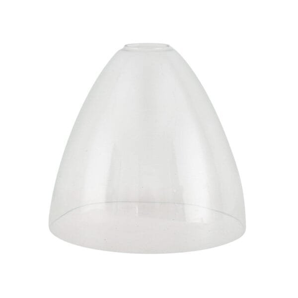 Bell clear glass lamp shade 23cm