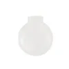Clear Threaded Glass Globe Lamp Shade 12cm Glass Shades Great Lighting UK Ltd