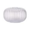 Reeded Pumpkin-shaped Glass Lamp Shade 20cm Glass Shades Great Lighting UK Ltd