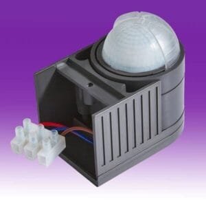 PIR Motion Sensor Adjustable IP44 Corner or Flush Mount PIR's & Bulbs Great Lighting UK Ltd