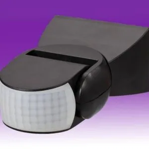 PIR Motion Sensor 180 degree IP65 - Black or White PIR's and Bulbs Great Lighting UK Ltd