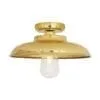 Darya IP65 Brass Ceiling Light | Outside or Bathroom Bathroom Pendant & Ceiling Lights Great Lighting UK Ltd