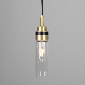 Seoul Hanging Pendant IP65 Five or Three Light Cluster Brass Pendants Great Lighting UK Ltd