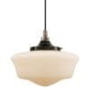 Traditional Schoolhouse Glass Pendant Light | The Anath IP44 Glass Globe IP44 Lights Great Lighting UK Ltd