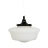 Traditional Schoolhouse Glass Pendant Light | The Anath IP44 Glass Globe IP44 Lights Great Lighting UK Ltd