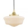 Traditional Schoolhouse Glass Pendant Light | The Anath IP44 Glass Globe IP44 Lights Great Lighting UK Ltd