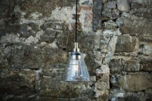 Kairi Bathroom Pendant Light IP65 Glass Bathroom Pendants Great Lighting UK Ltd