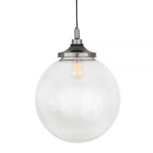 Laguna Bathroom Pendant Light 35 cm IP44 Glass Globe IP44 Lights Great Lighting UK Ltd