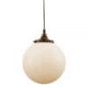 Pelagia Bathroom Pendant Light 35 cm IP44 Glass Globe IP44 Lights Great Lighting UK Ltd