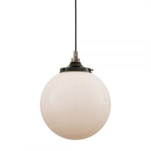 Pelagia Bathroom Pendant Light 35 cm IP44 Glass Globe IP44 Lights Great Lighting UK Ltd