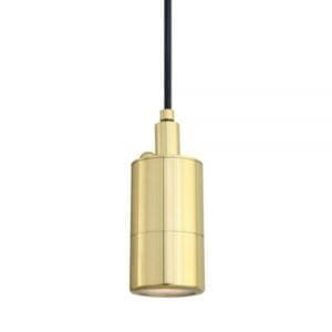 Ennis IP44 Bathroom Pendant Light or IP65 Outside Brass Pendants Great Lighting UK Ltd