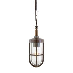 Owel A Nautical Bathroom Pendant Light IP65 Brass Pendants Great Lighting UK Ltd