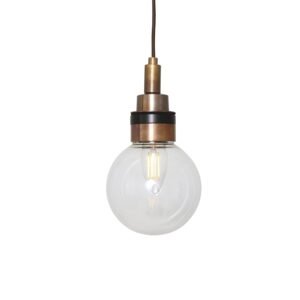 Small Glass Globe Loch IP65 Bathroom Pendant Bathroom Pendant & Ceiling Lights Great Lighting UK Ltd