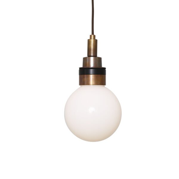 Small Glass Globe Loch IP65 Bathroom Pendant Glass Bathroom Pendants Great Lighting UK Ltd